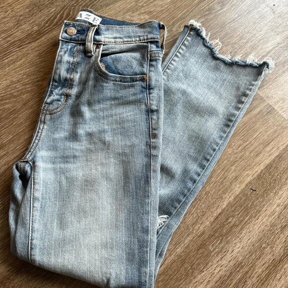 Daze Straight Leg Jeans Size - Picture 3 of 5